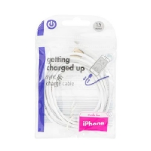 Poundland  Iphone S/c Cable 1.5m