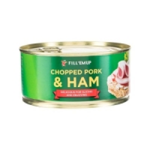 Poundland  300g Fill Em Up Pork & Ham