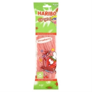 Poundland  160g Haribo Strawb Spag Zing