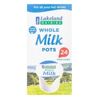 Poundland  24pk Whole Milk Pots