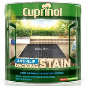 Cuprinol Anti-Slip Decking Stain Black Ash 2.5L £12.50