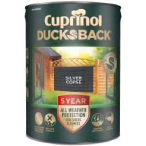 Cuprinol 5 Year Ducksback Silver Copse 5L £8.00