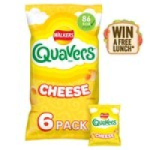 Walkers Quavers Cheese Multipack Snacks Crisps £2.20