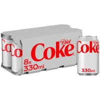 BMStores  Diet Coke 8 x 330ml