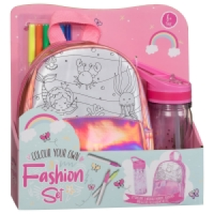 Colour Your Own Fashion Stationery Set - Mermaid