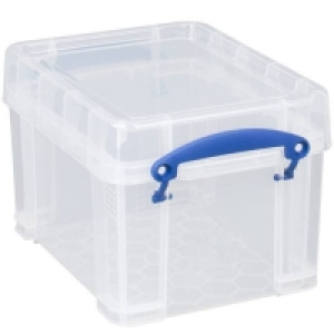 Really Useful Storage Box - Clear - 3L £6.00