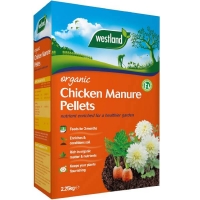 Homebase  Westland Organic Chicken Manure Pellets - 2.25kg