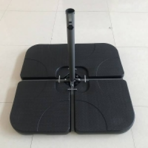 4 Piece Quarter Parasol Base - 60L