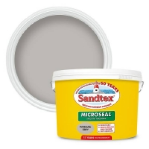 Sandtex Ultra Smooth Masonry Paint Plymouth Grey - 10L