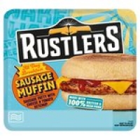 Morrisons  Rustlers All Day Breakfast Sausage Muffin