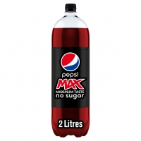 Iceland  Pepsi Max No Sugar Cola Bottle 2L