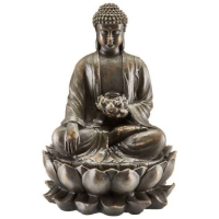 RobertDyas  Serenity Tabletop Buddha Water Feature