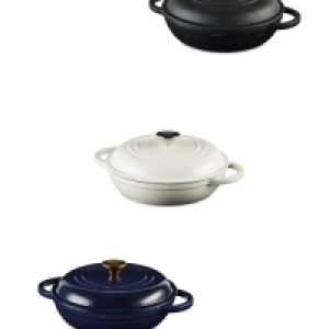Aldi  Cast Iron Shallow Casserole Dish