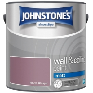 Johnstones Mauve Whisper Matt 2.5L £10.00