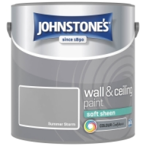 Johnstones Paint Soft Sheen Emulsion 2.5L - Summer Storm £10.00