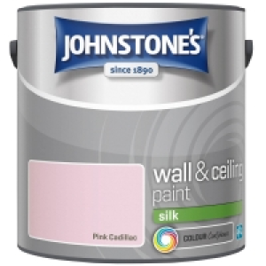 Johnstones Paint Vinyl Silk Emulsion 2.5L - Pink Cadillac £10.00