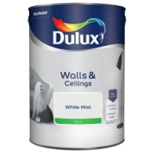 BMStores  Dulux Silk Emulsion - White Mist 5L