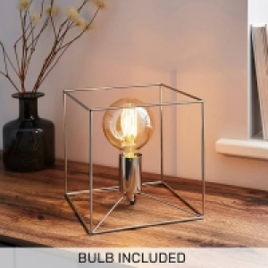 Edge Table Lamp - Polished Nickel £14.00