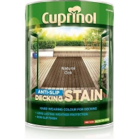 Homebase  Cuprinol Anti-Slip Decking Stain - Natural Oak - 5L