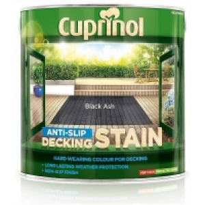 Cuprinol Anti-Slip Decking Stain - Black Ash - 2.5L