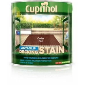Cuprinol Anti-Slip Decking Stain - Cedar Fall - 2.5L &pound;24.00