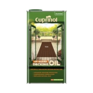 Cuprinol UV Guard Decking Oil - Teak - 5L £35.20