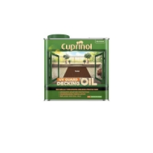 Homebase  Cuprinol UV Guard Decking Oil - Teak - 2.5L