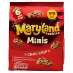 Maryland Cookies Minis Chocolate Chip 6 Pack £1.20