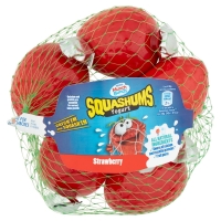 Iceland  Munch Bunch Squashums Shapes Strawberry 6 x 60g