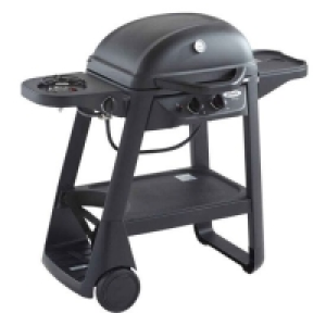 RobertDyas  Outback Excel Onyx 2-Burner Gas Trolley BBQ with Side Burner