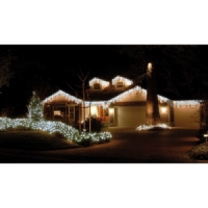 BMStores  Snowing Icicle Christmas LED Lights 240pk - Cool White