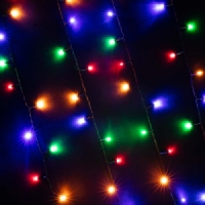Eveready Ultra Bright LED Chaser Lights 100pk - Multicolour