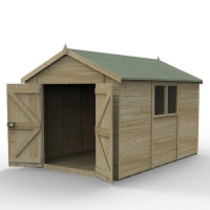 Timberdale 12x8 Apex Shed - Double Door (Home Delivery) £2,400.00
