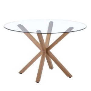 Ludlow Round Glass Dining Table £175.00