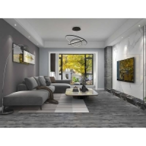 Rigid Core Luxury Vinyl Flooring Carbon Grey Plank £65.10