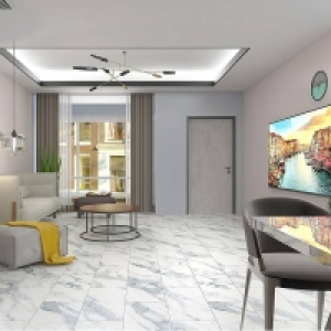 Rigid Core Luxury Vinyl Flooring - Marble Tile £64.80