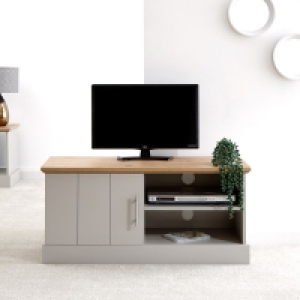 Kendal TV Unit Grey 2 Shelves 1 Door £94.00