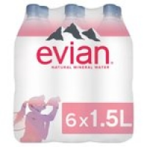 evian Natural Mineral Water £4.00