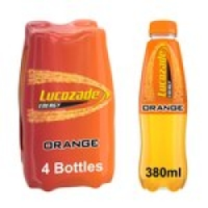 Lucozade Energy Drink Orange 4 Pack