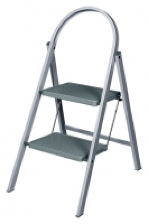 Wickes  Werner 2 Step Grey Stepstool