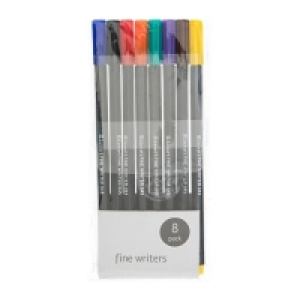 Poundland  Bright Fine Writers 8pk