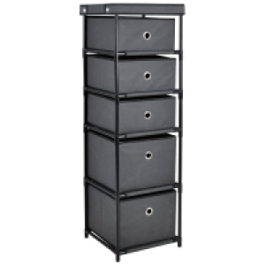 Spaceways 5 Drawer Unit - Charcoal £17.00