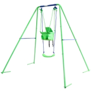 BMStores  2-in-1 Garden Swing Set