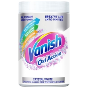 Vanish Platinum Oxi Action White - 1.57kg £7.99