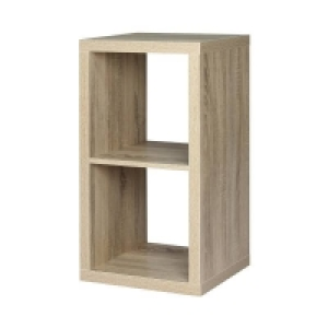 Clever Cube 2x1 Storage Unit - Oak £28.00