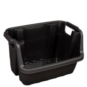 Strata Heavy Duty Stacking Crate - Black £9.00