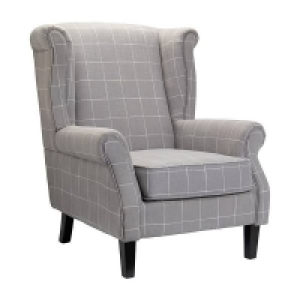 Chester Armchair - Grey Check £190.00