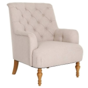 Emmett Button Back Armchair - Cream £225.00