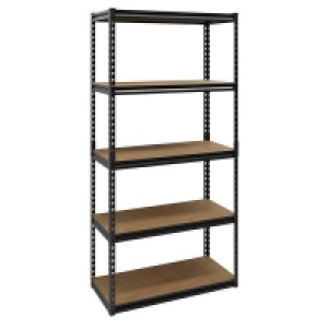 Homebase  Handy 5 MDF Shelf Storage Unit 200kg - 900 x 1830 x 400mm