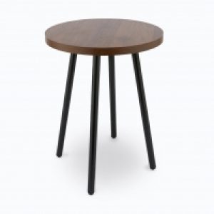 tofs  Walnut Effect Side Table